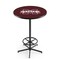 Holland Bar Stool Co 42" Black Mississippi State Pub Table L216B4228MssStU - alternate 1